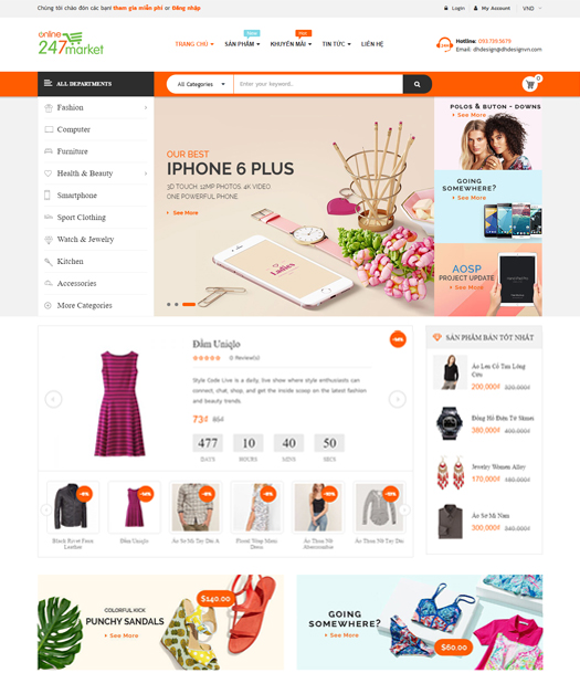 Thiết kế web bán hàng