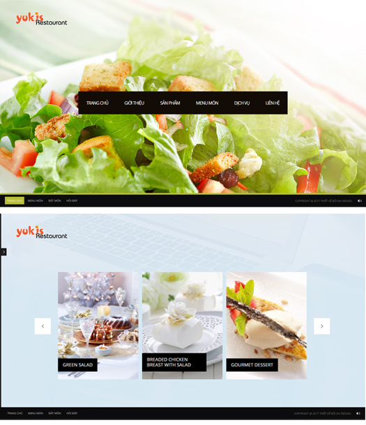 Dự án web nhà hàng